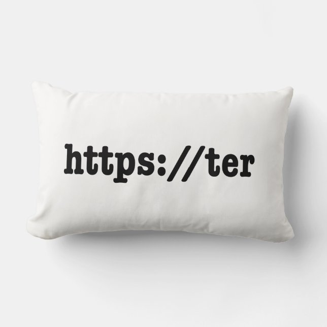 Coussin Rectangle https://ter / code html (Recto)