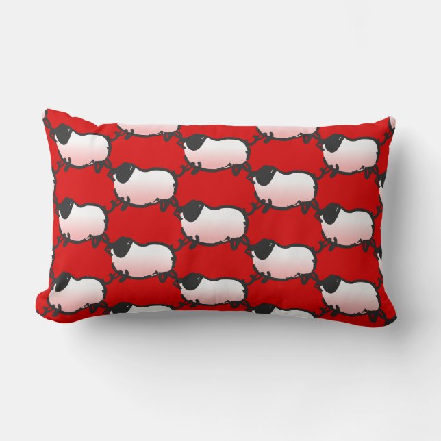 Coussin Rectangle Humoristique 3 Cochon Année 2019 Choisir Couleur L (Recto)