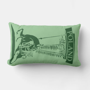 Coussin Rectangle Hussar à ailes polonaises vintages