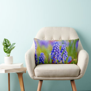 Coussin Rectangle Hyacinthes de raisin