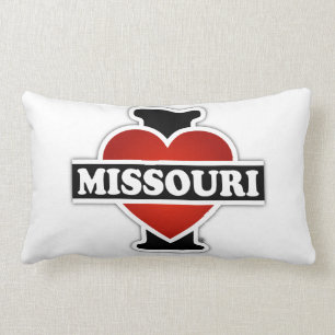 Coussin Rectangle I coeur Missouri