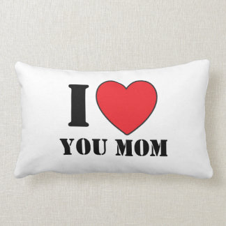 Coussin Rectangle I coeur vous lumbar de maman