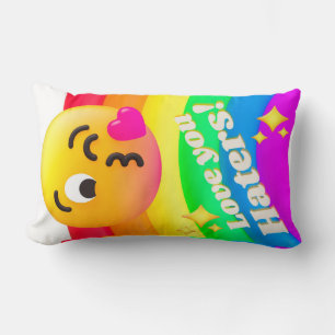 Coussin Rectangle icônes de faces