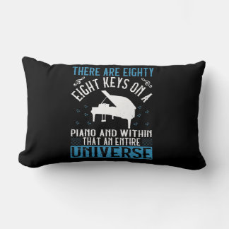 Coussin Rectangle Il Y A 88 Touches Sur Un Piano Et Dans