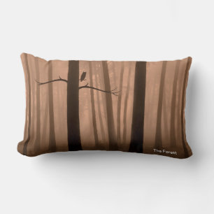 Coussin Rectangle Image de forêt pour Lumbar Cushion