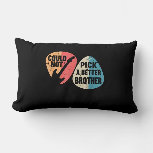 Coussin Rectangle Impossible De Choisir Un T-shirt Meilleur Frère Gu (Recto)