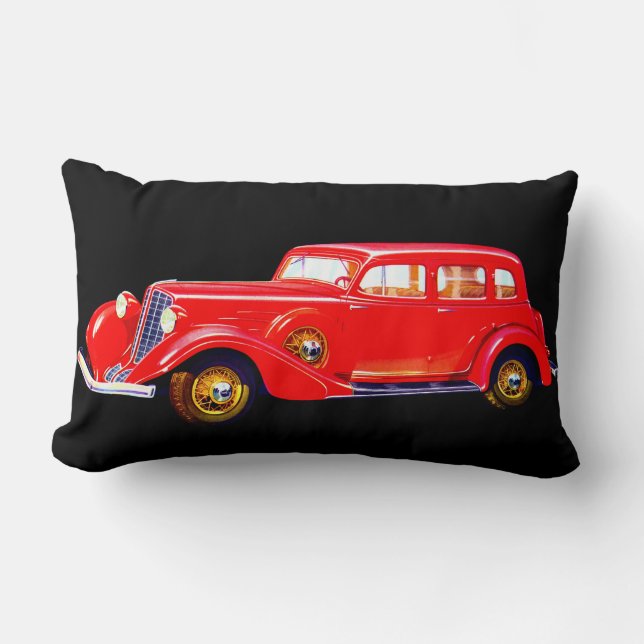 Coussin Rectangle Impression Auburn 1934 (Recto)