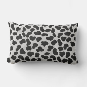 Coussin Rectangle Impression noire et blanche dalmate