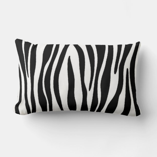 Coussin Rectangle Impression Zebra (Recto)