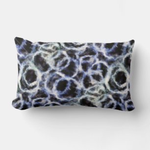 Coussin Rectangle indigo shibori recyclé :
