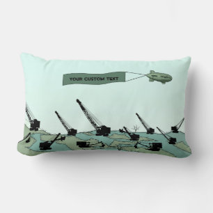 Coussin Rectangle Ingénieur d'exploitation CRANE OP CRANE