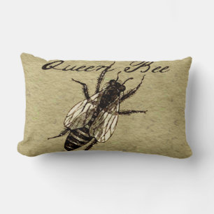 Coussin Rectangle Insecte de la faune de l'abeille Queen