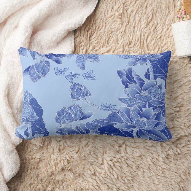Coussin Rectangle Inspirer la floraison de votre propre façon Chinoi (Couverture)