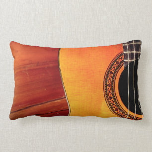 Coussin Rectangle Instrument de musique acoustique de guitare