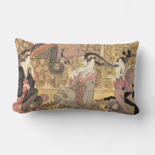 Coussin Rectangle Intérieur de la maison nommé Ōgiya Chōkōsai Eishō