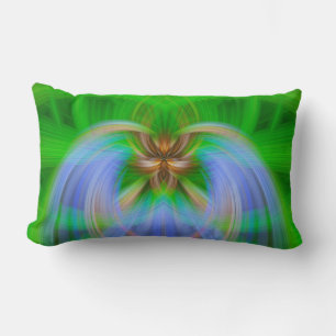Coussin Rectangle Intricité verte