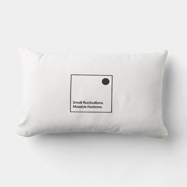 Coussin Rectangle Investisseur à long terme – Petites fluctuations (Recto)