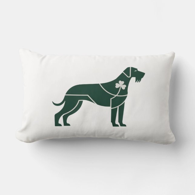 Coussin Rectangle Irish Dog Pillow (Recto)