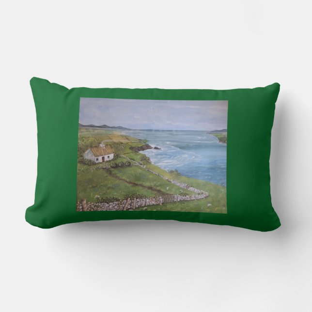 Coussin Rectangle Irish, Ireland, Pillow, Cushion (Recto)