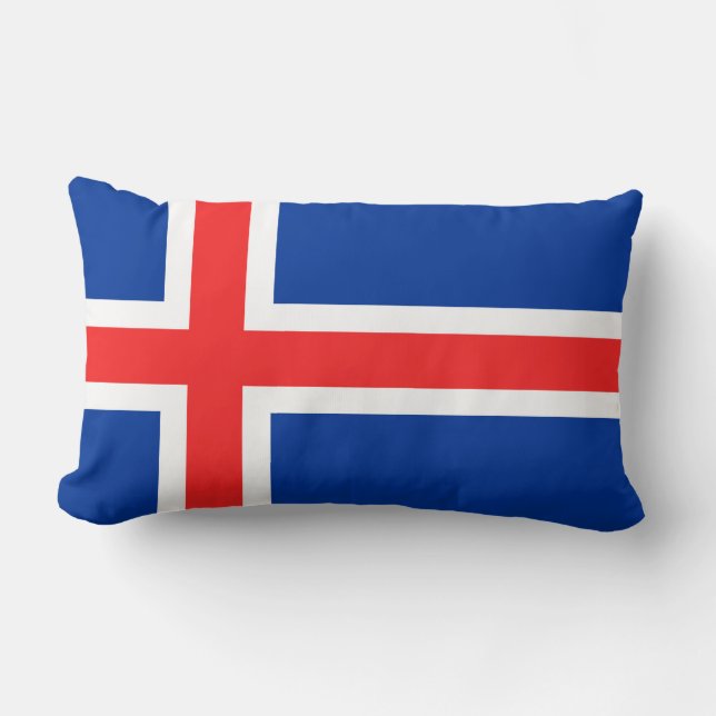 Coussin Rectangle Islande (Recto)
