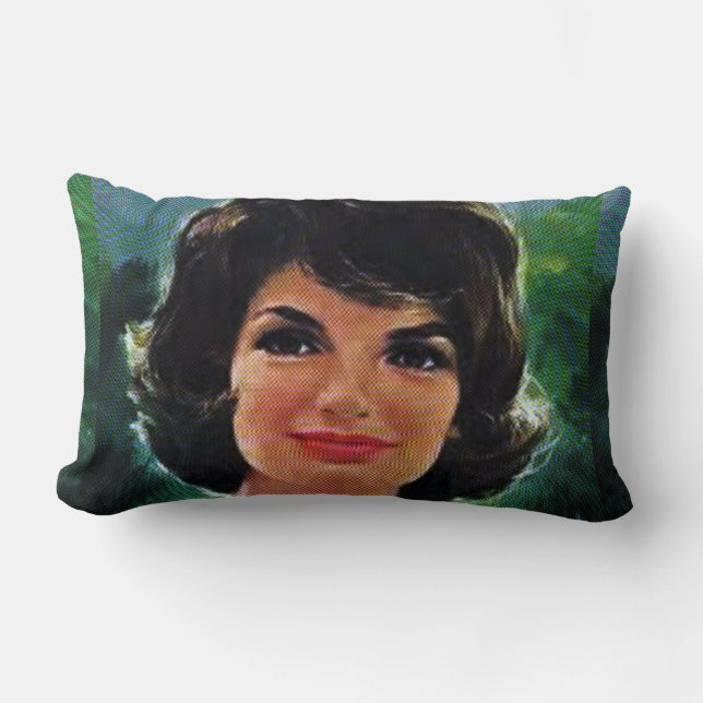 Coussin Rectangle Jackie Kennedy (Recto)