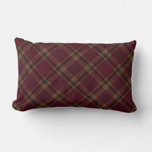 Coussin Rectangle Jacquard du comté de Tyrone Tartan Motif