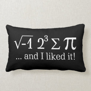Coussin Rectangle J'ai mangé un certain tarte et je l'ai aimé sur 