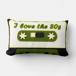 Coussin Rectangle J'Aime Les Années 80