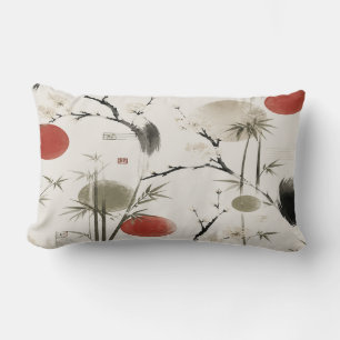 Coussin Rectangle Japandi Minimalist Zen Pillow