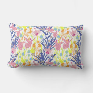 Coussin Rectangle Jardin surréaliste