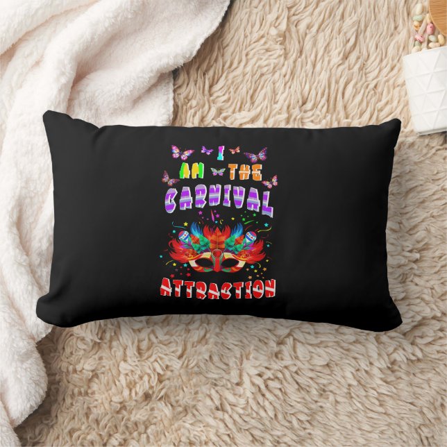 Coussin Rectangle Je Suis L'Attraction Du Carnaval (Couverture)