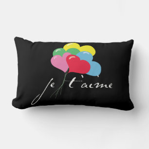 Coussin Rectangle Je' taime (Je t'aime)