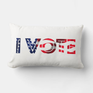 Coussin Rectangle Je vote