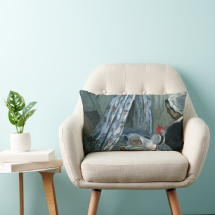 Coussin Rectangle Jean Monet dans son berceau par Claude Monet