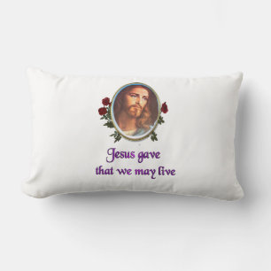 Coussin Rectangle Jésus