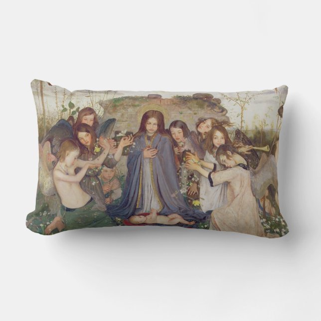 COUSSIN RECTANGLE JÉSUS ENFANT (Recto)