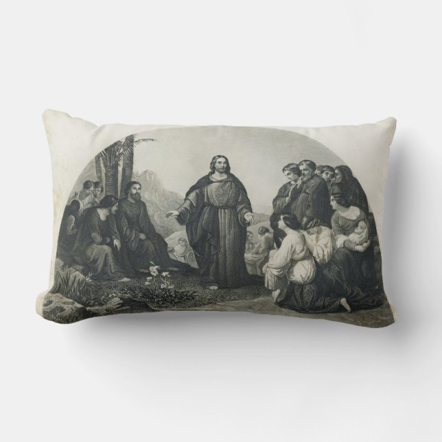 Coussin Rectangle Jésus et ses disciples (Recto)