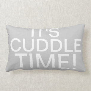 Coussin Rectangle Jeter l'oreiller dit que c'est le temps de la câl