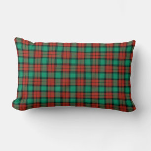 Coussin Rectangle Jeu de Noël traditionnel rouge et vert