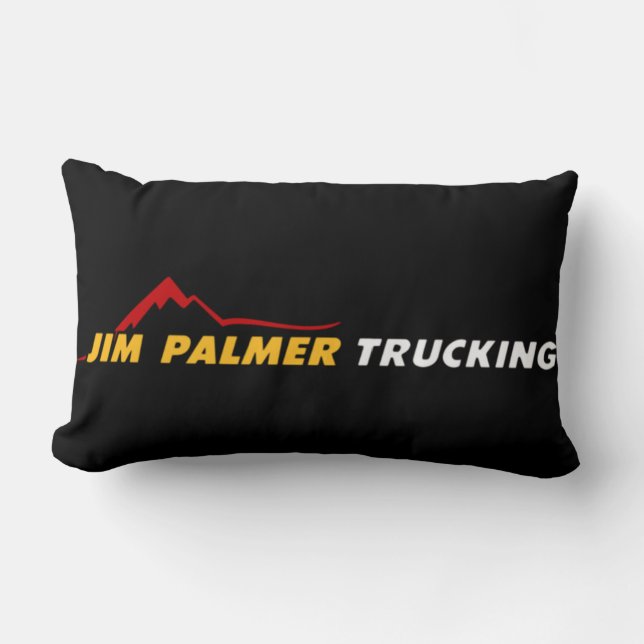 Coussin Rectangle Jim Palmer Camionnage (Recto)