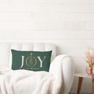 Coussin Rectangle JOIE POUR LE MONDE Noël chrétien