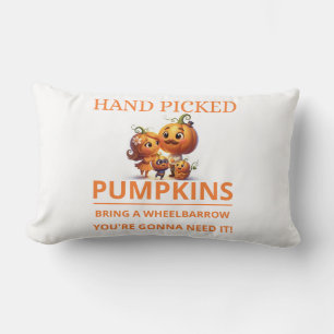 Coussin Rectangle Joli patch de citrouilles enfants citrouilles cuei
