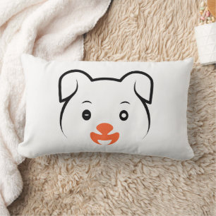 Coussin Rectangle Joli rose