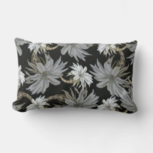 Coussin Rectangle Jolie décoration fleurie qui attire l'attention