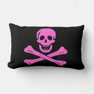 Coussin Rectangle Jolly roger rose