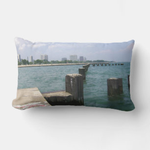 Coussin Rectangle Jours de folie sur le quai
