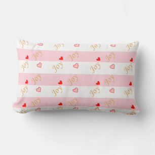 Coussin Rectangle Joy Heart Motif