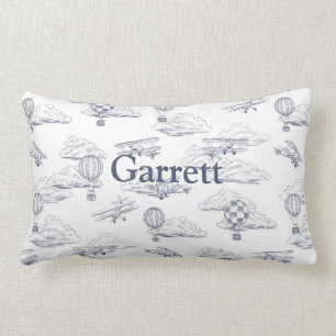 Coussin Rectangle Joy of Flight - Aviation Vintage