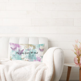 Coussin Rectangle Joy Rises from the Soul