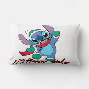 Coussin Rectangle Joyeuse saison hivernale 